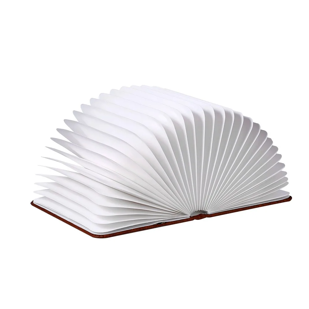 fashionable light Dupont Tyvek Paper Reading Book Lamp Lithium Battery Night Light