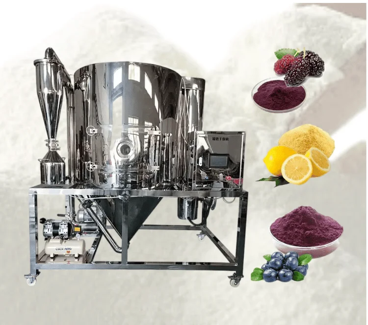 Lab Capacity Algae Powder Making Machine Seaweed Spray Dryer Spirulina Spray Drying Equipment