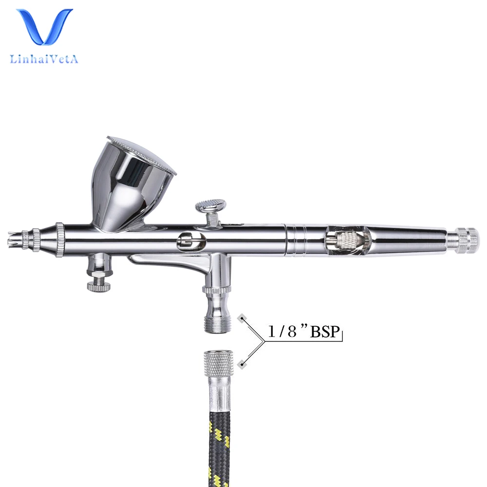 LinhaivetA bakery air brush gun airbrush kit 180 spray gun cake machine