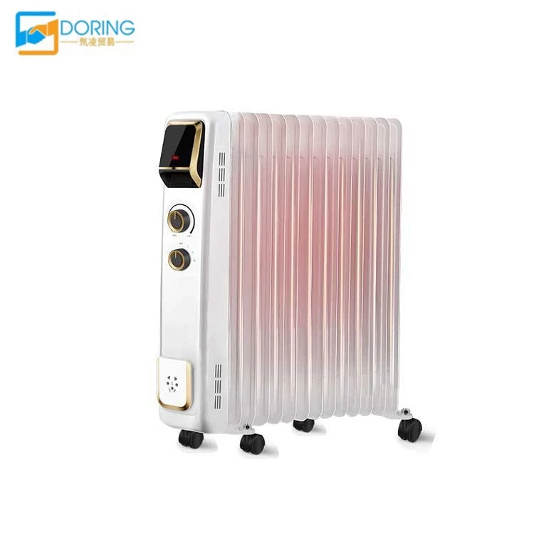 Indoor heating Oil Filled Radiator Electric Room Heater 7 Fins
