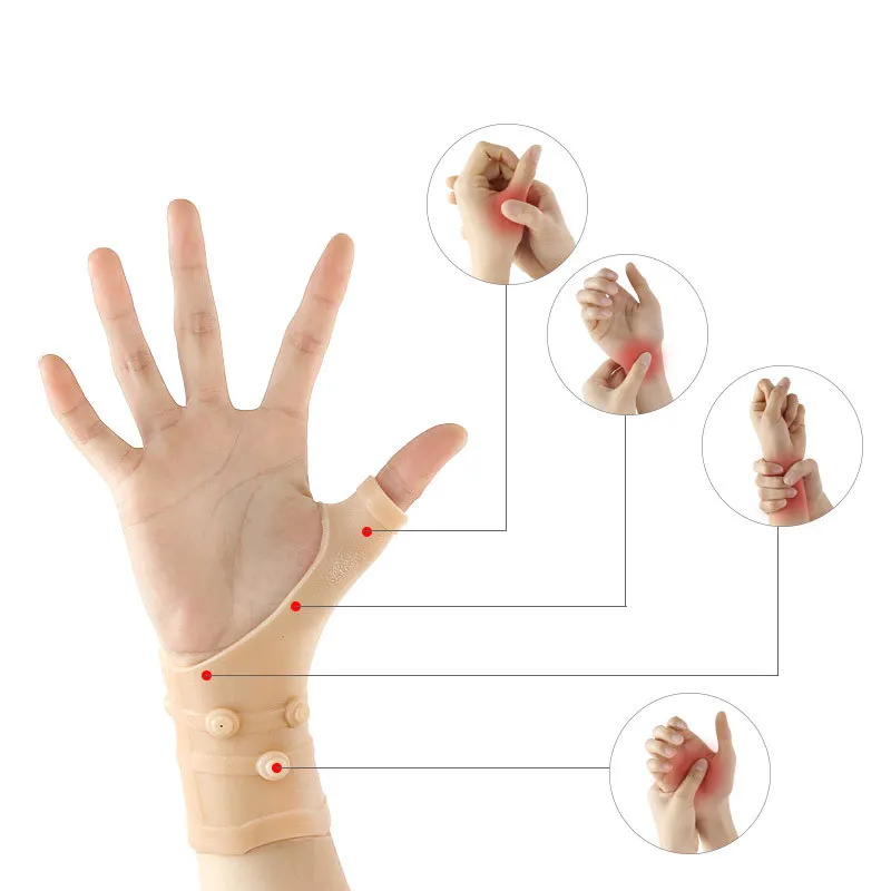 Magnetite SEBS wrist guard  Wrist sprain care Soft and skin-friendly hand guard High elasticity hand guard for protecting wrists