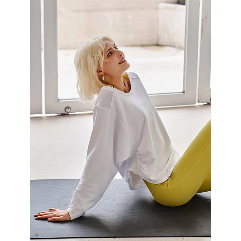 
2021 New Arrivals Women Pullover Streetwear Hoodie Gym Top Hoodies Coat Factory Clothing Plain 