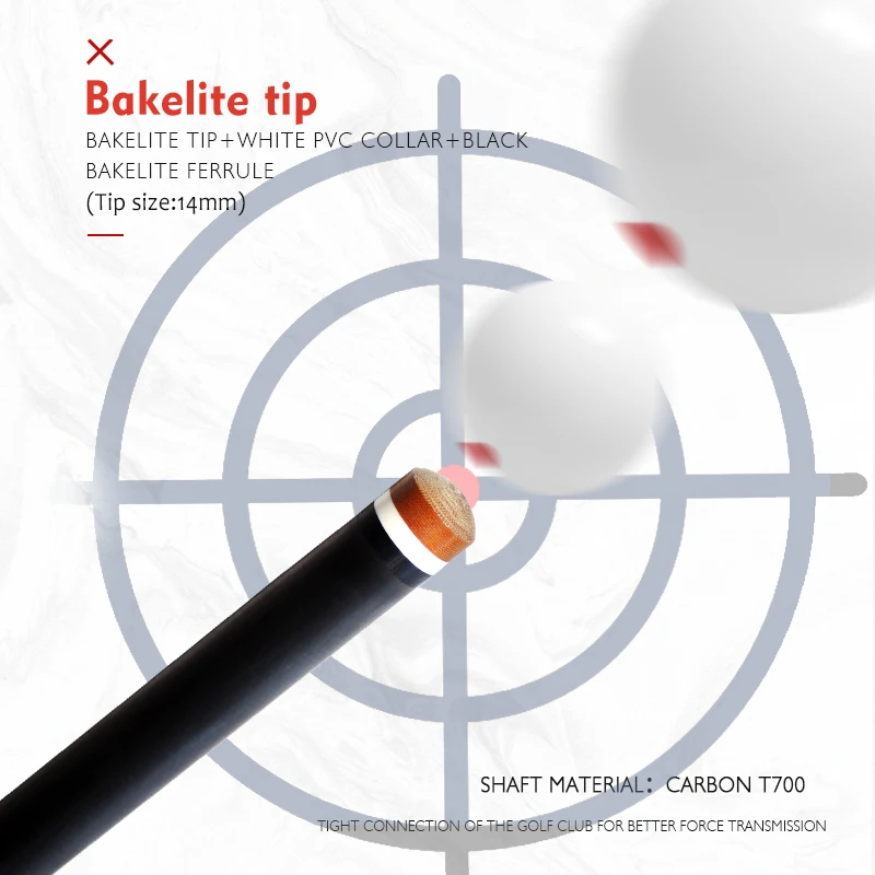 Customized 19-21 OZ Factory supply Cheap Billiard Snooker / Pool Cue for Billiard Play