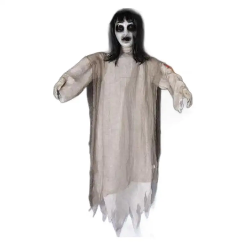 Halloween Decorations indoor Animated Root of Evil Prop with Spooky Sound Animatronic Scary Props Decor for Home Party Indoor