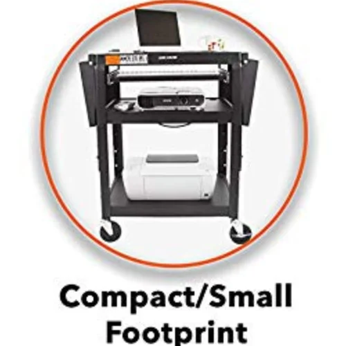 Classroom Supplies Furniture AV Equipment Adjustable Shelves Computer Desk Cart Tv Stand With Wheels