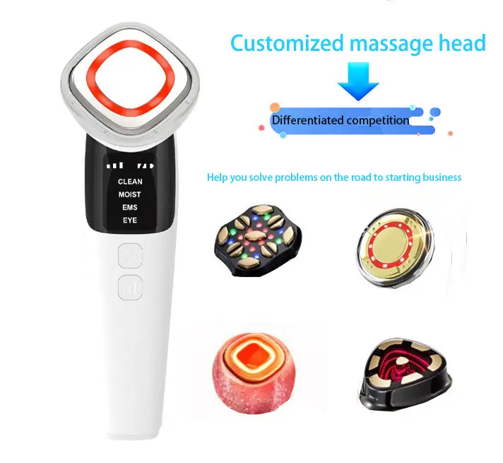 Customization Facial Device Cheap Facial Massager Home Use Skin Tightening Machine Light Therapy for Face Eye Neck Lifting