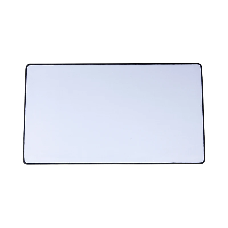 Custom White Sublimation Mouse Pads Blanks Roll Material Sheets Packaging Printed Heart Round Design Big Size 30X70 900*400