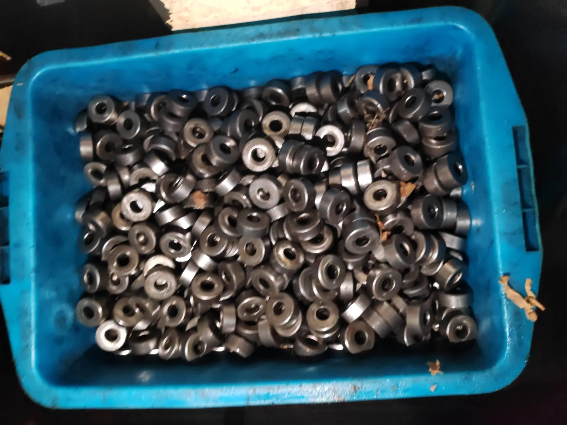 Schaftmanschetten Aus Rostfreiem Stahl, Din705-Nylon-Manschette, Geteilt Mit Bohrung, Geteilter Doppelter Aluminium-Gemeinschaft