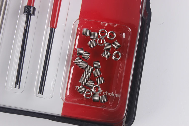 Most uesd types thread tools set metric 25pcs single thread repair kit to repair heli coil insert