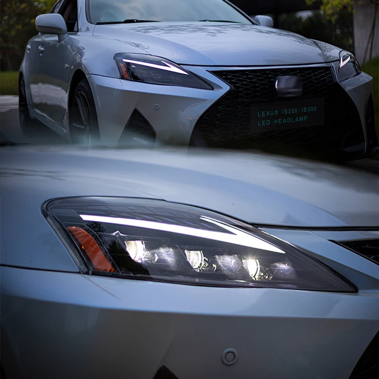 Best price car auto parts high quality  Headlamp Car Led Headlight For lexus IS250 IS300 06-12