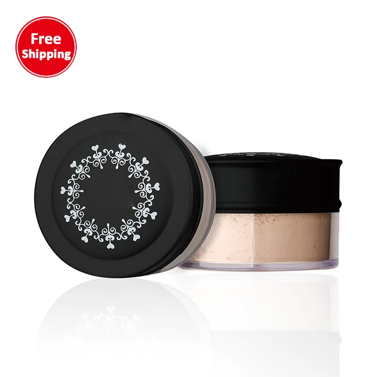 Free shipping/dorp shipping Transparent, oil-controlling, waterproof, sweat-proof, light and delicate loose powder