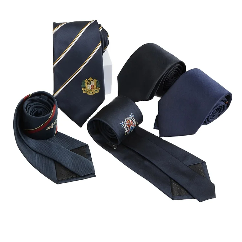 Hamocigia Factory Customise Woven Jacquard Handmade Microfiber Polyester Ties