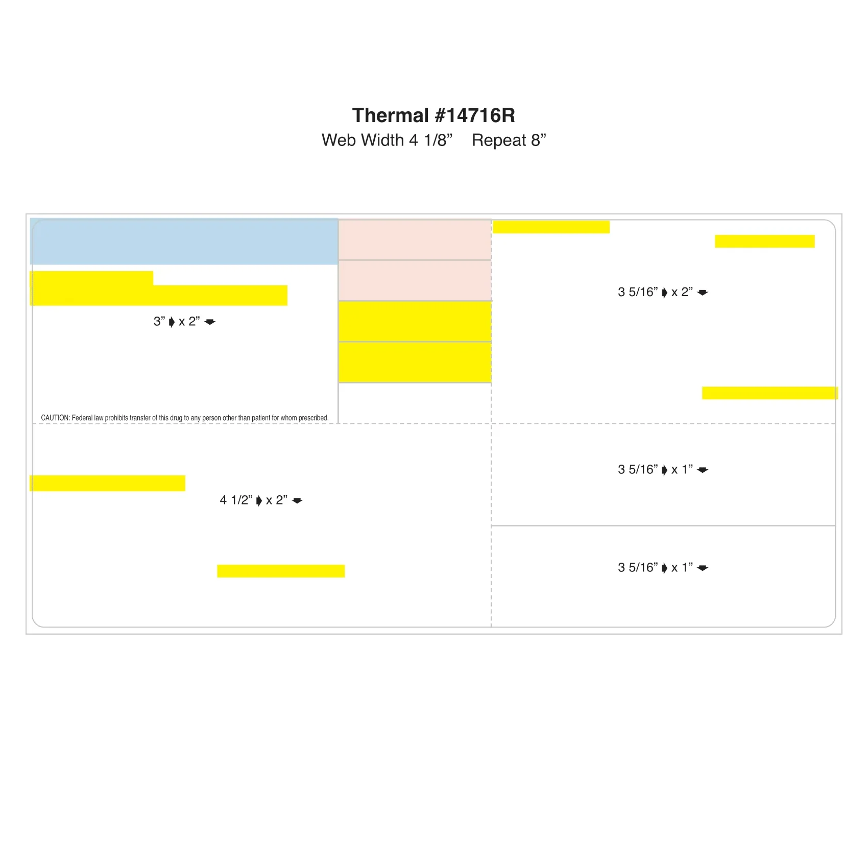 Profession Manufacturer Custom Medical Prescription Pill Vial Bottle Label Sticker Manufacturer Drug Label Pharmacy Pharmaceutic