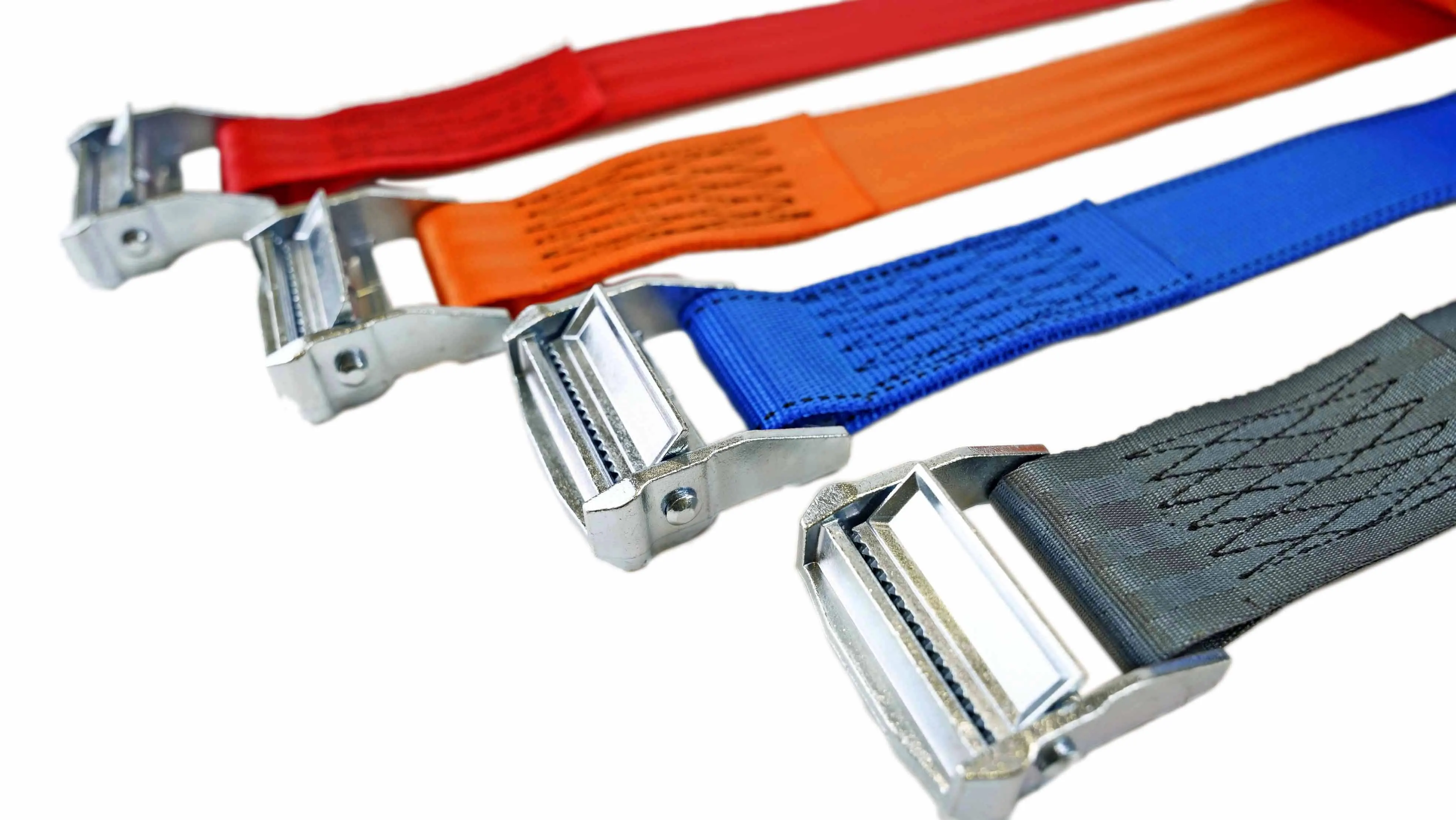 Hot sale 47mm polyester web band adjustable Ratchet Straps with  Metal Buckle For Luggage and goods