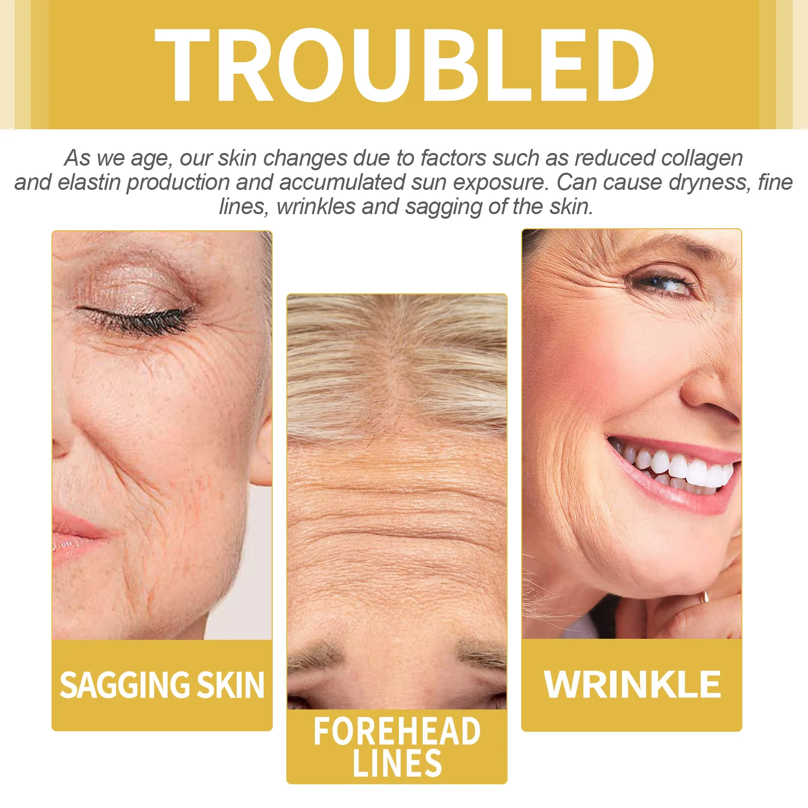 New Arrival EELHOE Collagen Membrane Reduce Wrinkles Smooth Fine Lines Moisturizing Tightening Skin Facial Mask