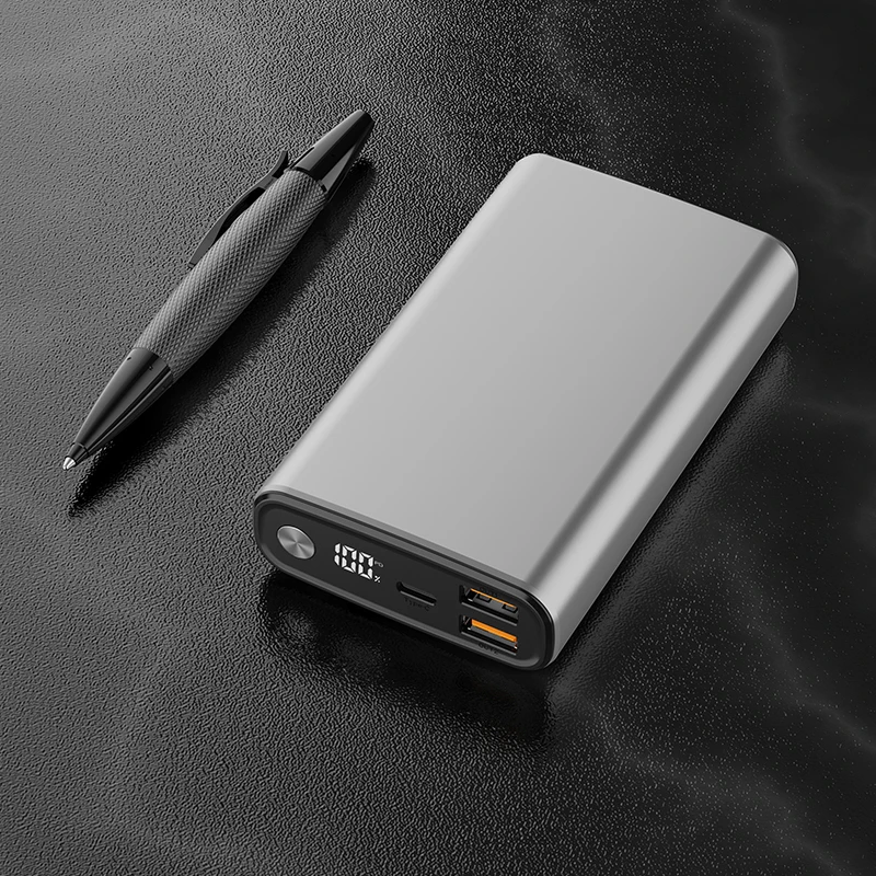 Новая электронная продукция рекламный подарок 15000 мАч светодиодный дисплей Powerbank большая емкость Зарядка Power Bank мобильное зарядное устройство