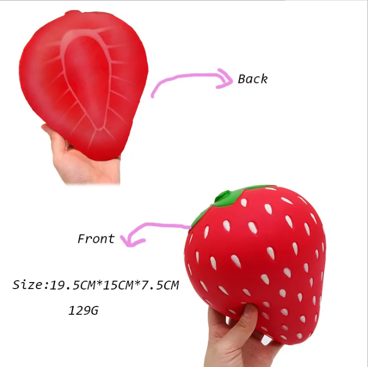 
Squishies Slow Rising Lemon Watermelon strawberry Fruit Squishies Cream Scented Stress Relief Toys 
