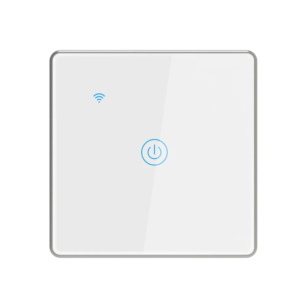 ksmt Smart Hotel Room Wall Switch Light Dimmer Home Wall Switch Customized Logo Brand Tuya Zigbee Touch Wall Switches 1Gang1Way