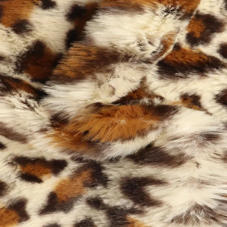 
printed plush 100 polyester knitted sherpa fake rabbit fur blanket fabric 