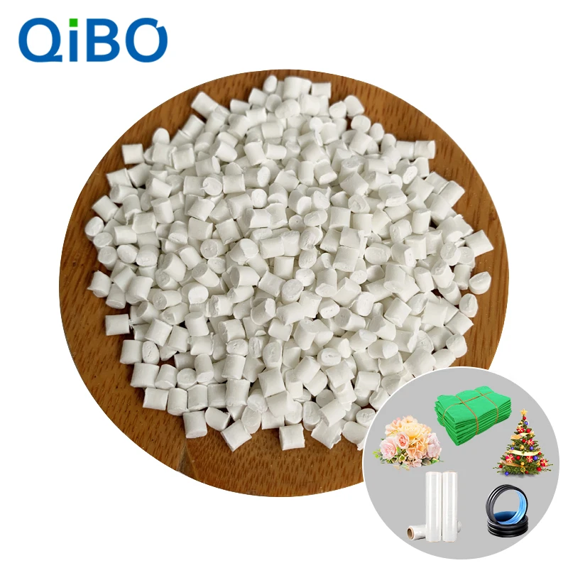 Экологичные огнестойкие гранулы Hdpe V0 огнестойкие гранулы для рождественской елки Flim PE огнестойкие Masterbatch