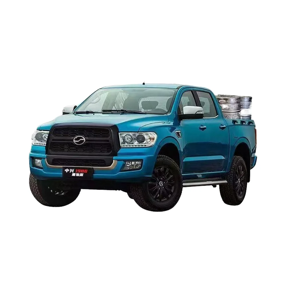 High Quality New 4x4 Diesel Pickup Truck Camionetas Mini Euro 5 Van Rear Camera Manual Transmission Left/Right Steering Sale