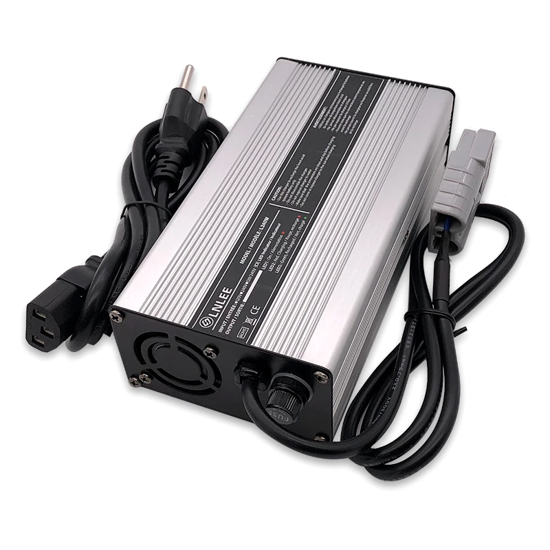 LNLEE 240W Aluminum 24v 36v 48v 60v DC 2a 3a 4a 5a E Bike Bicycle Battery Chargers