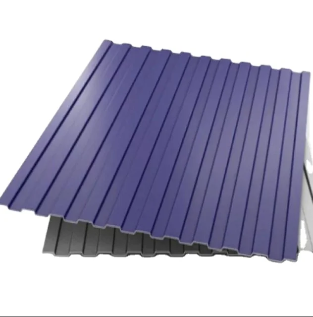 Hign AL-Zn Steel Wall Panel Corrugated Metal Wave Roofing Tile Prepainted Galvalume Steel Sheets