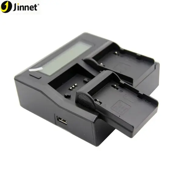 Jinnet Lcd двойное зарядное устройство для Canon BP-A30 BP-A60 BP-A90 BP-A65 батареи
