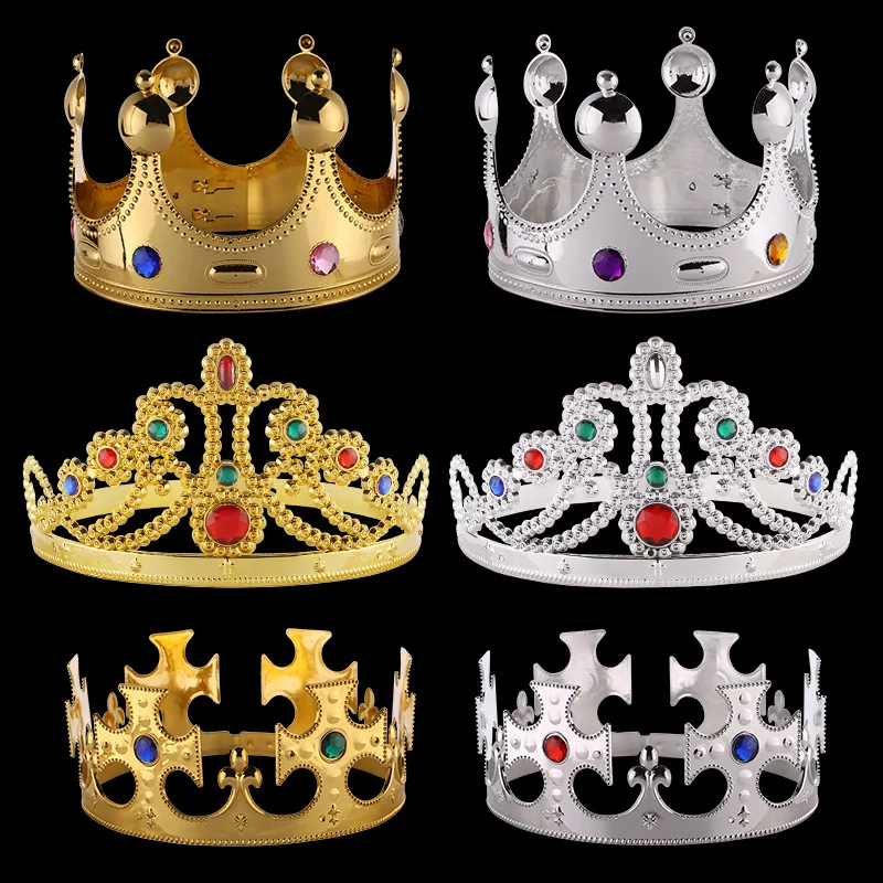 Hot Halloween headband tiara king crown hair hoop princess phoenix crown nine diamond crown ball party hat suppliers