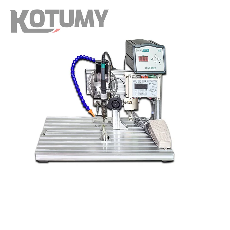 220V/110V Semi Automatic LED Strip Soldering Station Auto USB Wire Connector Soldering Data Cable Machine