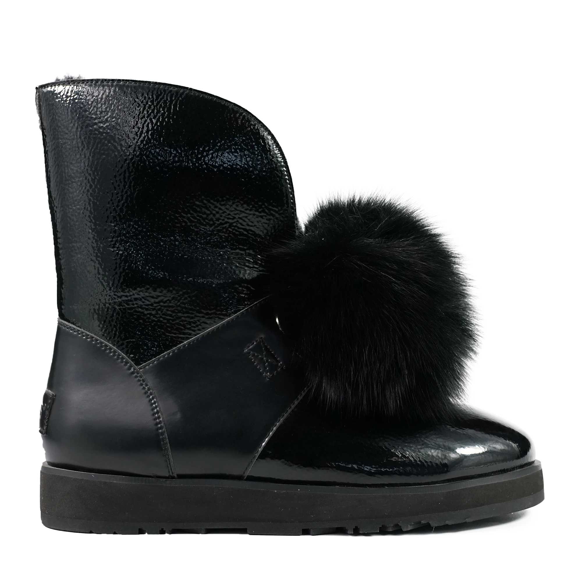 2022 Fashion Winter Warm Sheepskin Fur Professional Design Light Comfortable Waterproof Custom Outdoor shoes casual Snow Boot
