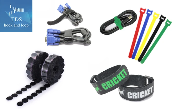 Reusable super strong Ribbon hook and loop cinch strap