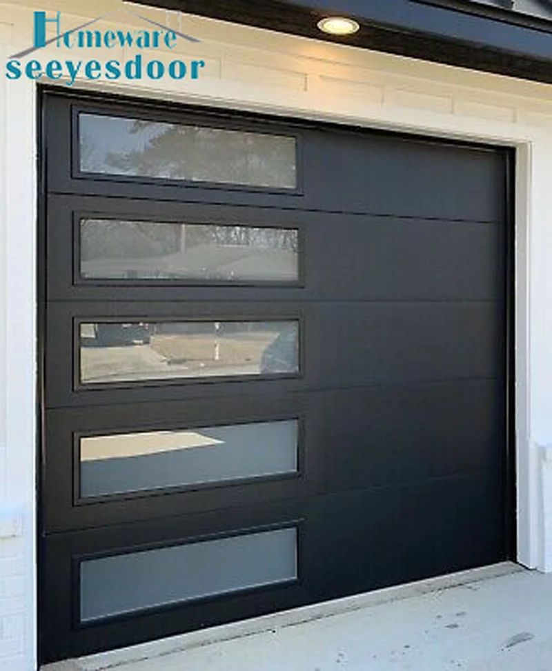 modern style villa garage doors for home exterior aluminum panel garage door garagedoor