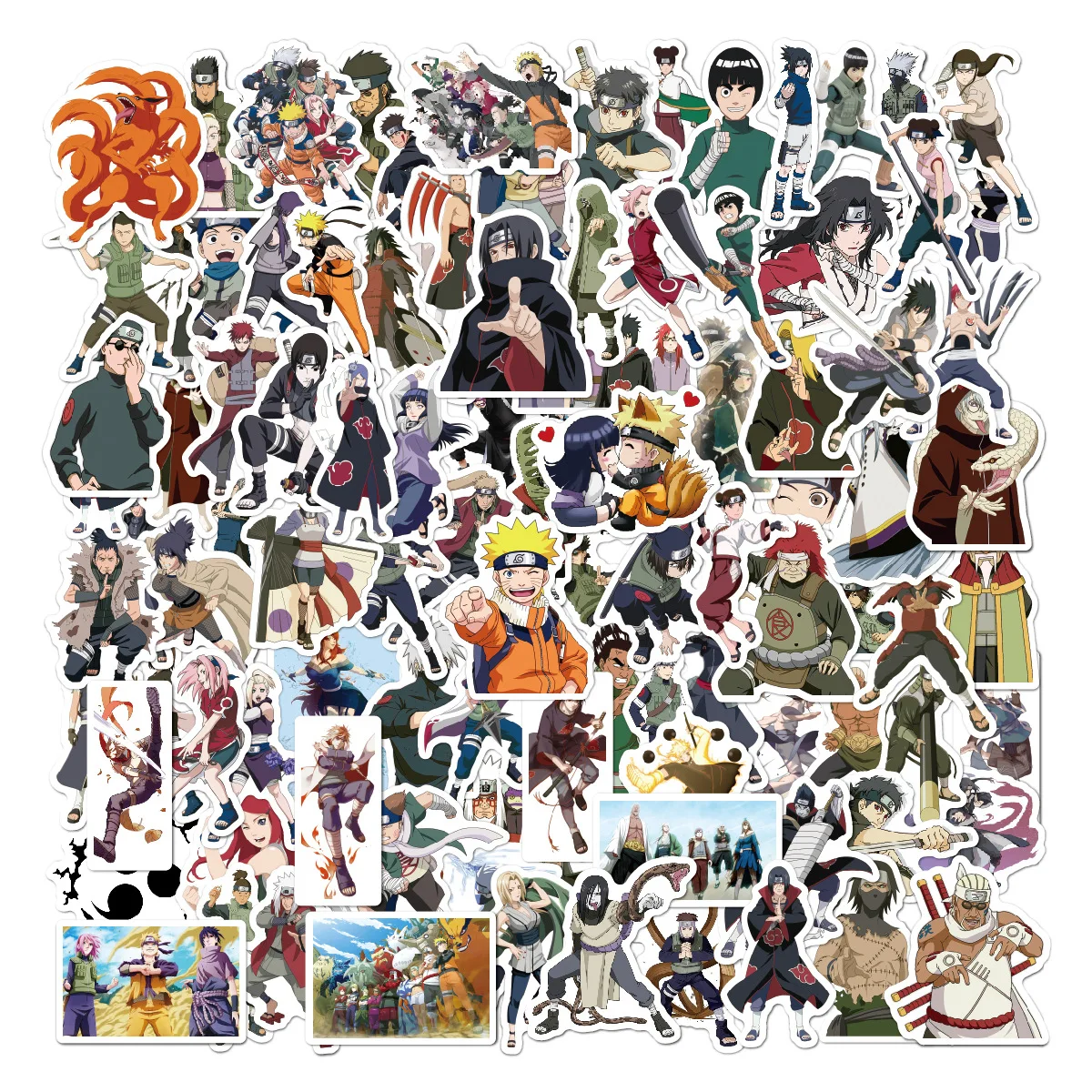 High quality famous Japanese anime character sticker waterproof eco-friendly sticker