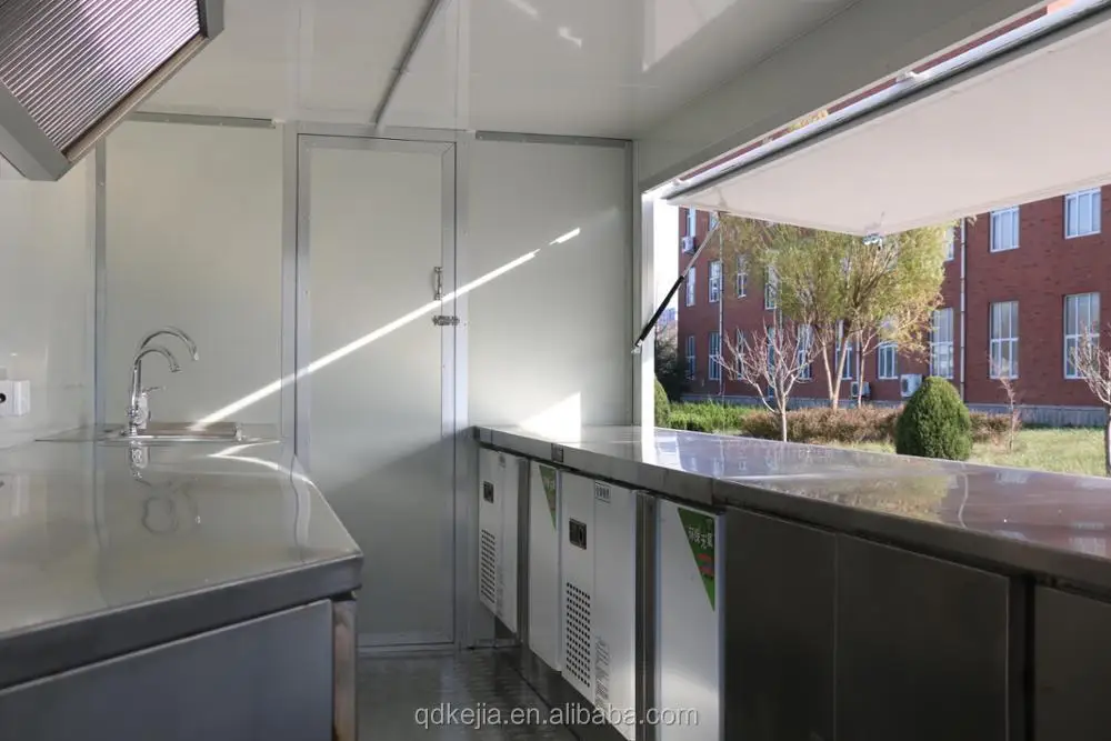 New Style Fiberglass Juice Kiosk Hot Dog Vending vending coffee van