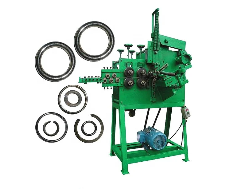 
automatic mechanical flat wire buckle making machine O ring making machine 