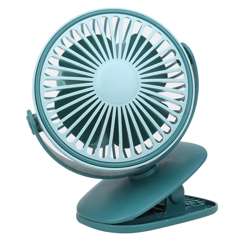 New Design Mini Portable Clamp Personal Cooling Fan Table Desktop Fans With Clip 3 Level Wind Vehicle-mounted Fan