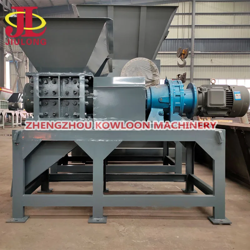 Steel waste shredding machine mini scrap metal small industrial shredder