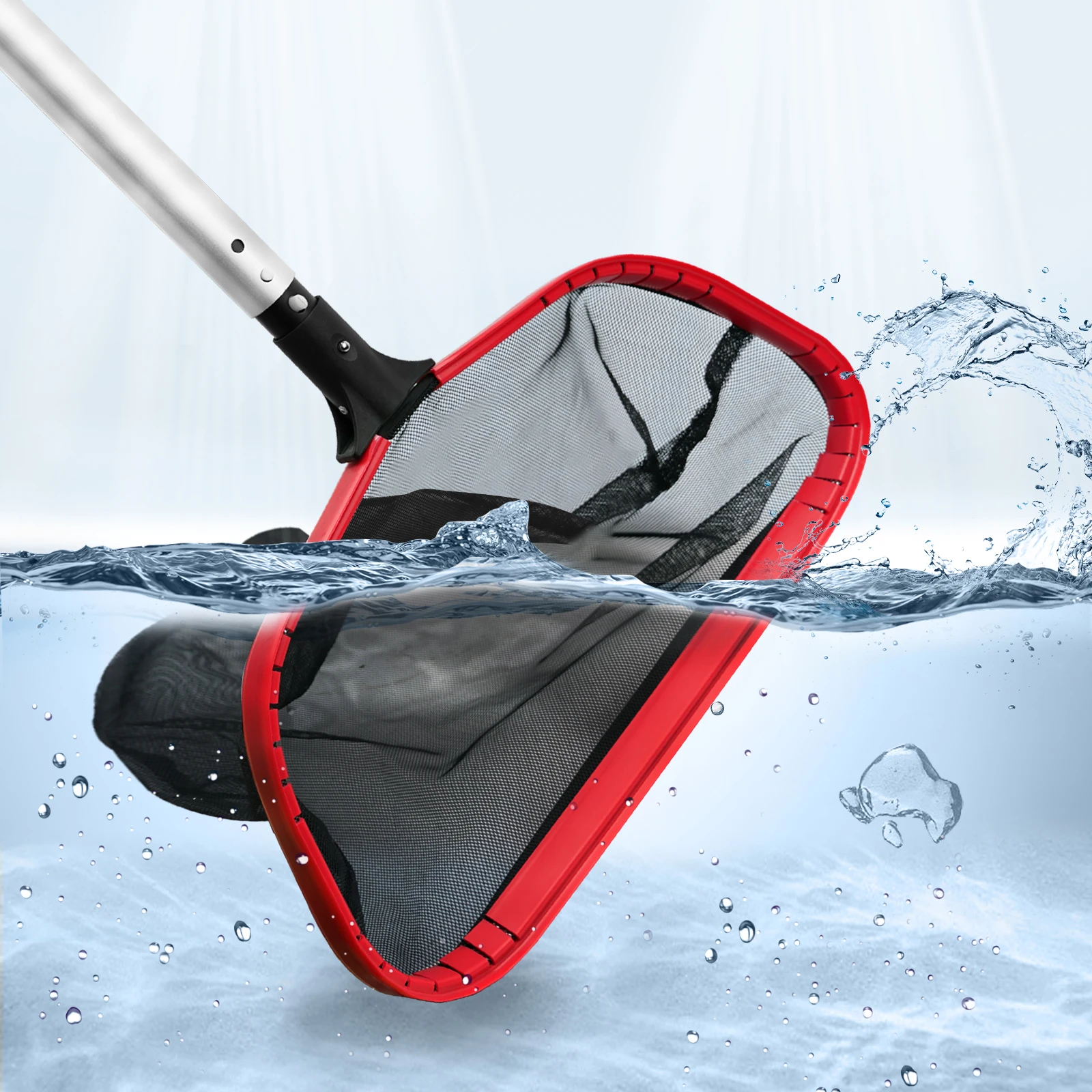 Swimming pool cleaning net inground skimmer cleaning tools nylon leaf filter net accessories ABS pool deep leaf skimmer