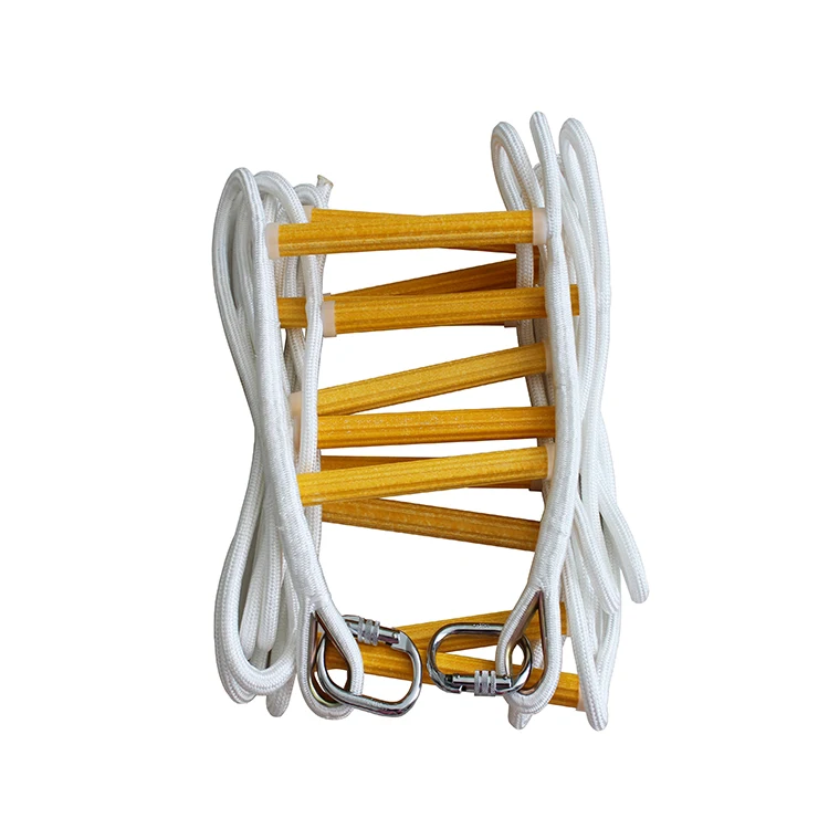 Outdoor climbing 30m emergency rope ladder  for fire escape