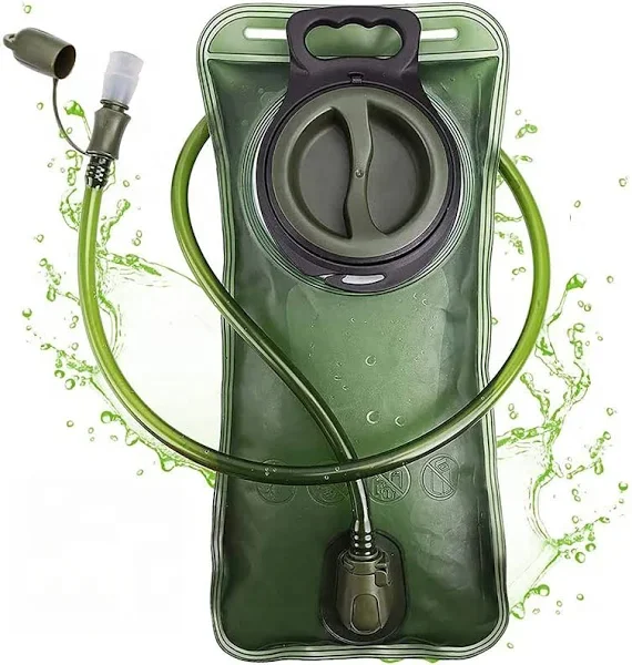 AYPPRO 2 Liter Silicone Water Reservoir Leak-Proof Waterproof Hydration Bladder Biking Climbing Cycling Running Mountaineering