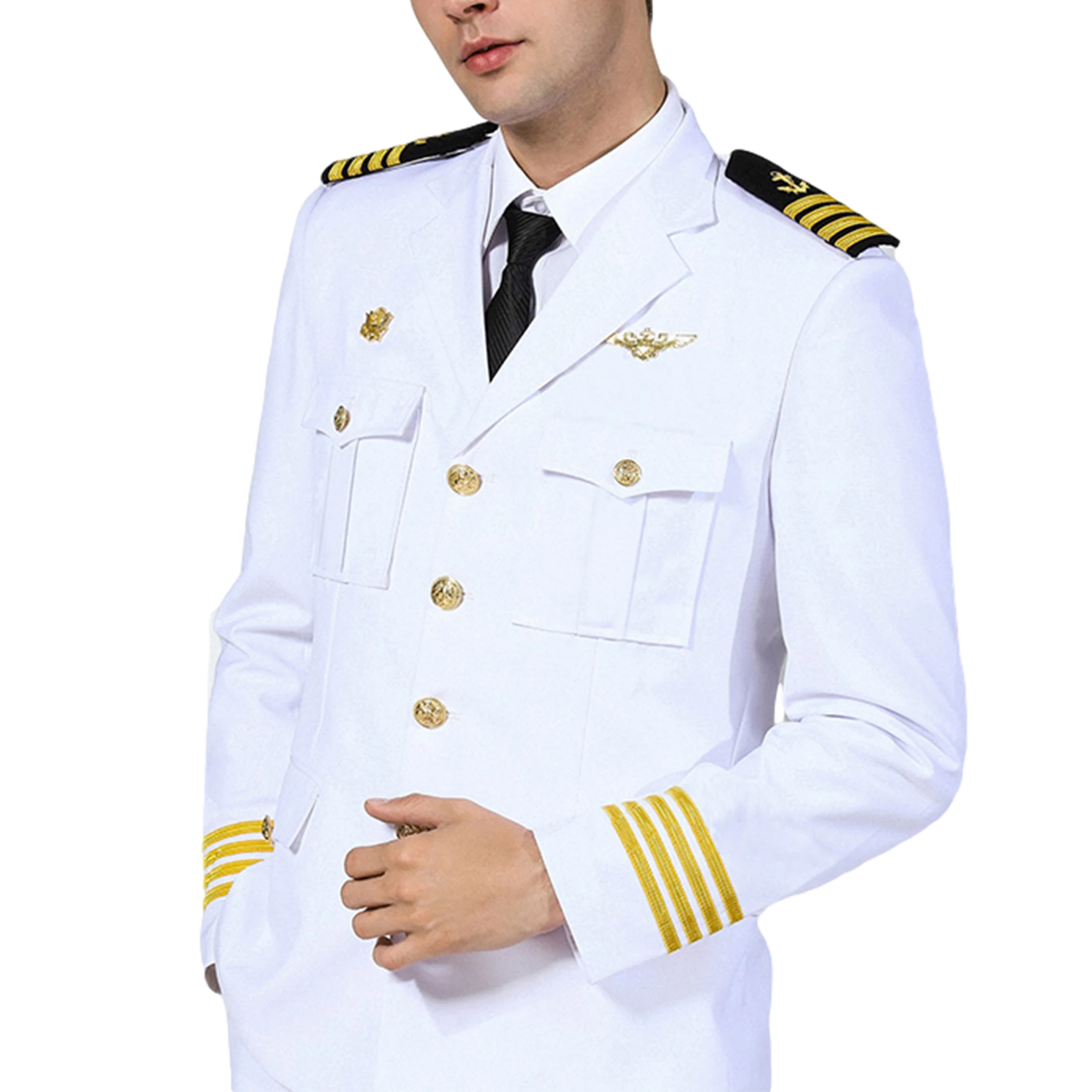 High quality professional American pilot uniform suits airline uniforms