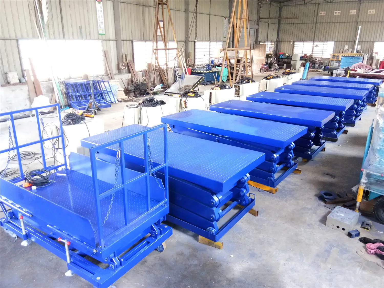 
DIY Floor ground underground Mechanical Electric Scissor Car Lift 5000kg 