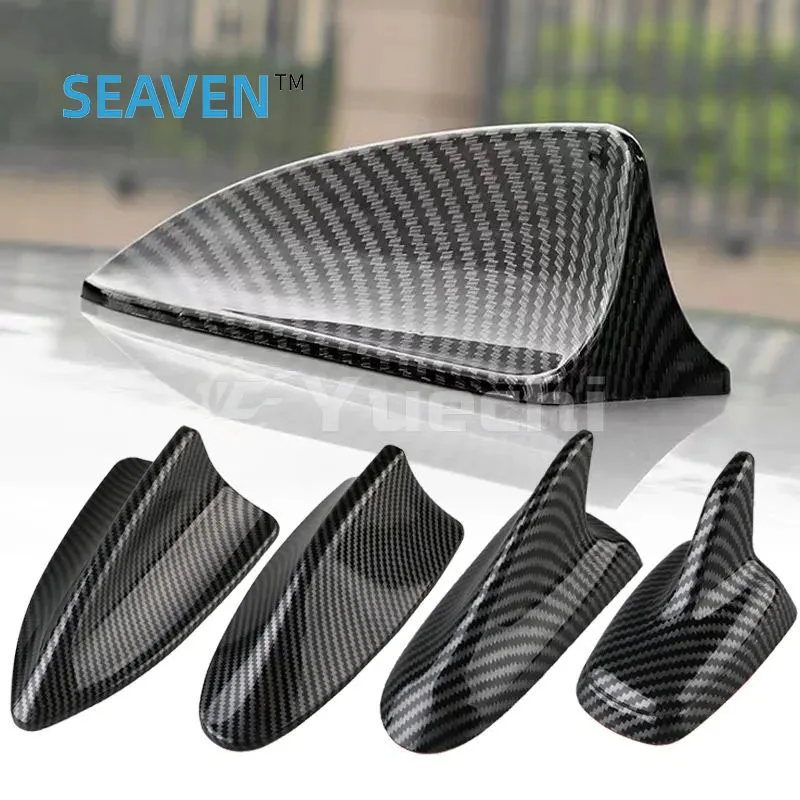 Blackened Shark Fin Antenna Decorative Cover Cover Car Patch Exterior Accessories Supplies Modification