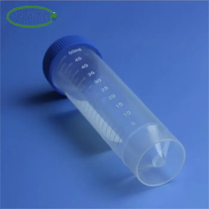 Lab Use Plasticware Conical Flat Bottom 50 ml Centrifuge tube