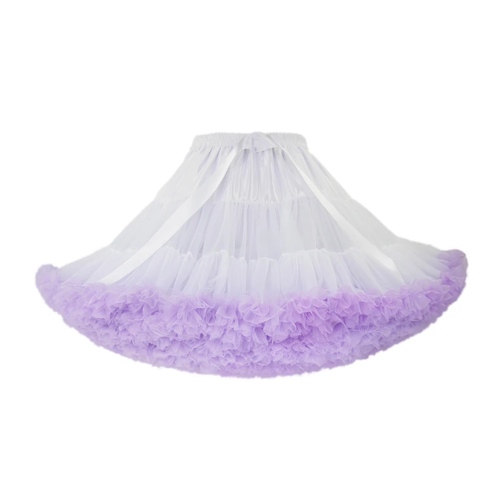 New style high quality polyester children short tulle tutu mini Layers skirtPettiskirt  for   girl