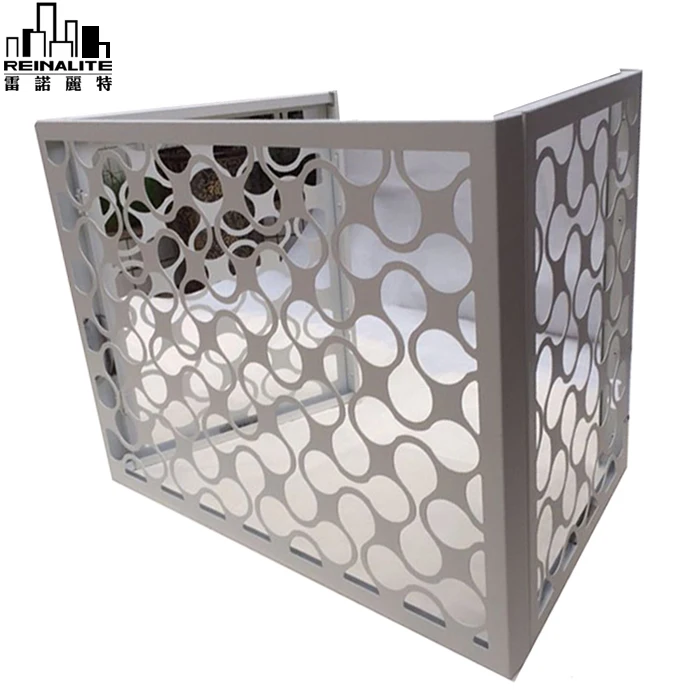 Декоративная крышка для вентиляционного отверстия, наружный алюминиевый кондиционер с металлическим покрытием