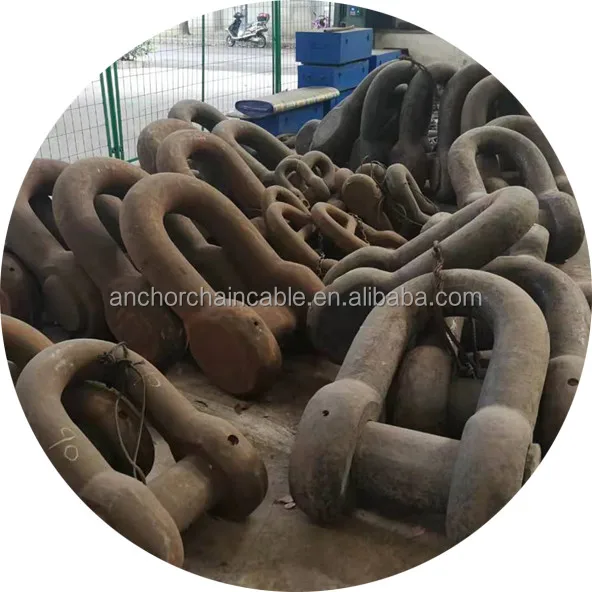 End Shackle Dia 52mm with BV LR DNV.GL CCS ABS Cert. from China manufacturer to ANTALYA PORT