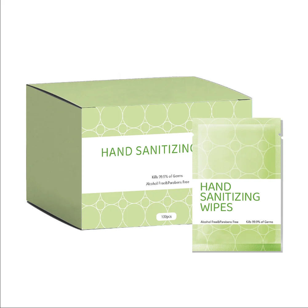 Wholesale Custom Household Hand Cleaning Wipes OEM Factory Individual Lemon Hand Wet Wipes For Restaurant
