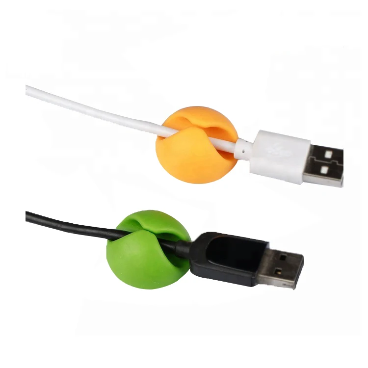  Клейкие силиконовые зажимы для проводов Usb управления проводами в офисе и